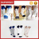 A-266 Fox Kids Knee Socks Fox Animal Design Toddlers Socks Baby Toddlers Fox Animal Socks thumbnail-5