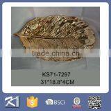 Colorful Home Decorative Items Ceramic Leaf Plate thumbnail-5