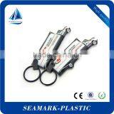 2016 Promotional Custom Shape Plastic Keychain, LED Keychian , Pvc Light Keychain