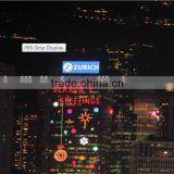 P16 P20 P25 P31.25 Led Strip Curtain Display Screen SMD 3in1 Led Strip Curtain Flexible Soft LED