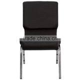 Red Fabric Iron Interlink Stackable Chair For Church JC-E200 thumbnail-4