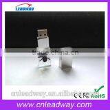 Acylic Emgrossed Logo Usb Flash Drive Stock Usb Stick thumbnail-3