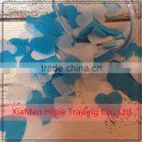 Blue and White Biodegradable Heart Confetti Eco Friendly Handmade Paper Confetti thumbnail-1