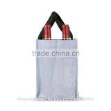 Foldable Non Woven Polypropylene CMYK Laminated Wine Bottle Bag,6 Bottle Wine Bag thumbnail-3