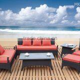 Modern Patio Wicker Outdoor Furniture Design - Patio Garden Sofa- Outdoor Garden Sofa- PE Rattan Sofa Set thumbnail-2