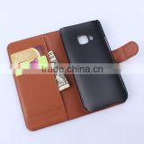 Quality hot sell real leather case for htc one m9