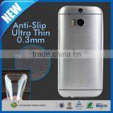 C&T Super Thin 0.3MM Clear SoftGel Flexible TPU Case for HTC One Smart Phone M7