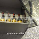 Wine Display Cabinet Oak Wine Cabinet thumbnail-5