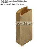 Flat Brown Paper Bags