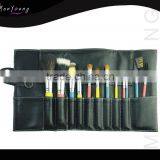2014 New Cosmetic Makeup Brush/brushes Set With Beauty Designer Bag 12pcs