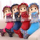 Hot Selling High Quality Birthday Present Mermaid Plush Toy Baby Doll thumbnail-5
