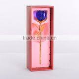Crystal Rose Gift Items Royal Blue Wedding Decorations thumbnail-5