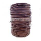 1mm Brown Round Leather Cords From Borg Export thumbnail-2