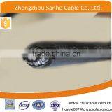 2*8AWG 8000 Series Aluminum Alloy (AAAC )conductor Concentric Neutral Cable for Dominican