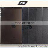 Ultra Slim Leather Case for Ipad Air 2, Protective Cover for Ipad Mini 3 Folding Leather Cover With Wake Up/sleep for Ipad 2 thumbnail-4