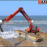 2015 Hot Sale ~~ MAX200PU Pontoon of Amphibious Excavator for Sale , Suitable to 20 to 23Ton Class Excavator thumbnail-6