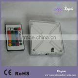 Colorful 4 Inch Square Shaped COB LED Party Vase Light