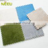 Factory Shop Shock Absorbing Carpet Topped Mat With Interlocking Foam Tiles thumbnail-3