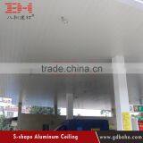 Building materials decoration linear ceiling tiles aluminum