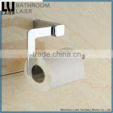 Elegant Unique And Versatile Zinc Alloy Chrome Finishing Bathroom Accessories Wall Mounted Toilet Paper Holder thumbnail-1