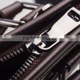 QIALINO New 2016 Vintage Leather Briefcase Leather Man Laptop Bag for Macbook Air/pro 12 13 thumbnail-5