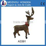 Wooden Christmas Removable Deer With Hanging Decoration thumbnail-3