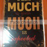 Vintage Metal Craft Road Traffic Tin Sign thumbnail-3
