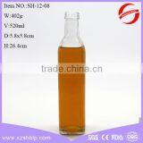 Glass Empty Bottle for Olive Oil With Cap thumbnail-1