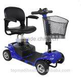 Four Wheel Lightweight Electric Bule Mobility Scooter thumbnail-1