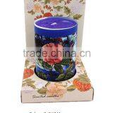 New Gift and Crafts Candles , Custom Printing Wrapped Scented Candle Wax thumbnail-3