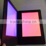 New Design Blue/red Lighting Panels Led Menu Holder