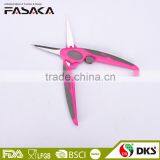 SS13016P -2016 New Style and Design 6.5 Stainless Steel Tailor Scissors With Colorful Plastich Handle thumbnail-6