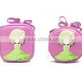 Square Shape Printed PU Girl Message Bag thumbnail-2