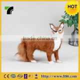 small plastic baby stuffed fox toy animal