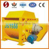 Portable Concrete Mixer JS 1500 Twin Shaft Forced Self Loading Twin Shafts 1.5m3 thumbnail-1