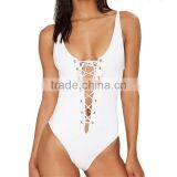 One Piece Swim Suit Custom Swimwear Women OEM thumbnail-6