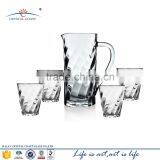 Cheap Price Glass Pitcher Set With 6 Cups thumbnail-1