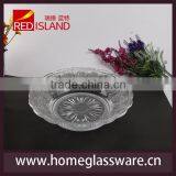 12 Inch Glass Round Plate for Fruit and Salad thumbnail-1