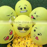 2016 Whosale Emoji Party Emulsion Balloon For Decoration thumbnail-2