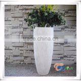 Fiberglass Modern Floor Vase Large Flower Pot thumbnail-2