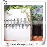 Large Metal Rectangular Planter Flower Pots/ Galvanized Stainless Steel Flower Pot thumbnail-1