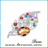 Bridal Pearl Brooch for Dress Decor ,colorful Fancy Brooch Design,rhinestone Brooch Design thumbnail-1