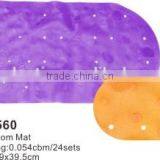 Hot Sale Plastic Bathroom floor Mat/Bathroom Mat TH560