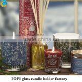 Blue Cheap Candlestick Holders Yufeng thumbnail-2