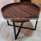 CN8020 New Modern Glass Top Center Table Design thumbnail-3