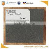 Tropical Black Honed Finished Hot Stone Basalt for Wall