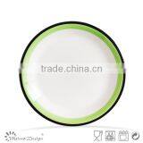 Salad Plate Green Color