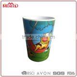 Wholesale Cheap Price SGS Standard Kids Funny Cartoon Printing Melamine 16oz Plastic Insulated Tumblers thumbnail-1