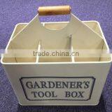 Peg Box (Gardener's Tool Box With Wooden Handle), MSO-151 thumbnail-3