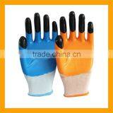 High Quality Double Dipped Smooth Nitrile Oil Proof Work Gloves thumbnail-1